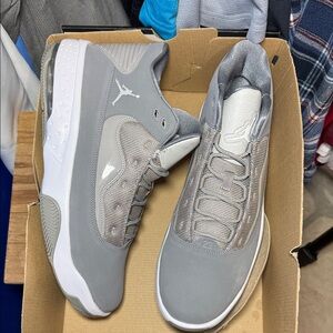 Jordan Gray Athletic Men's Shoes size 12